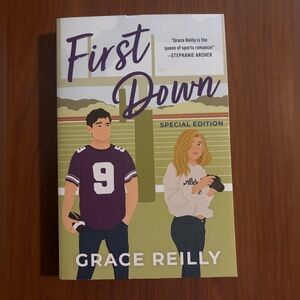 First Down by Grace Reilly - Adult Romance Paperback Book - Special Edition